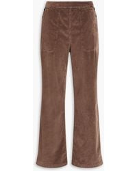 James Perse - Cotton-blend Corduroy Wide-leg Pants - Lyst