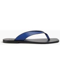 A.Emery - Kinto Pebbled-Leather Sandals - Lyst