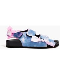 ARIZONA LOVE - Apache Tie-dyed Woven Slingback Sandals - Lyst