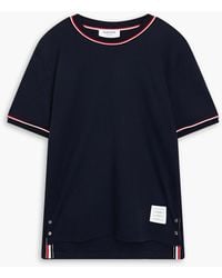 Thom Browne - T-shirt aus baumwoll-jersey - Lyst
