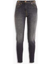 Versace - Low-Rise Skinny Jeans - Lyst