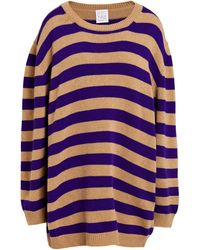 Stella Jean Striped Merino Wool And Cashmere-blend Jumper - Multicolour
