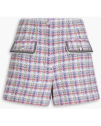 Veronica Beard - Inara Cotton-blend Tweed Shorts - Lyst