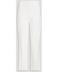 Nanushka - Crepe De Chine Straight-leg Pants - Lyst