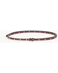 Red(V) - Studded Leather Belt - Lyst