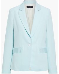 Rag & Bone - Rylie blazer aus einer wollmischung mit ripsbandbesatz - Lyst