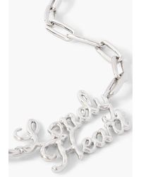Jil Sander - Lonely Heart-Tone Necklace - Lyst