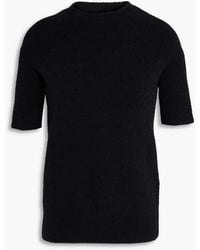 TOTEME - Bouclé-knit Cotton-blend Top - Lyst