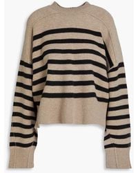 Rag & Bone - Bridget Striped Wool-blend Sweater - Lyst