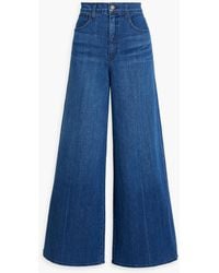 Nili Lotan - Josette High-rise Wide-leg Jeans - Lyst