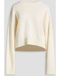 Loulou de Saison - Bruzzi Merino Wool And Cashmere-Blend Sweater - Lyst