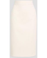 Max Mara - Eden Cotton-Blend Pencil Skirt - Lyst