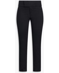 Isabel Marant - Ovida Cropped Cotton-Blend Slim-Leg Pants - Lyst