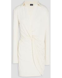 Jacquemus - Bahia Twisted Stretch-Jersey Mini Dress - Lyst