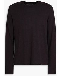 Rag & Bone - Luke Cotton And Linen-blend Sweater - Lyst