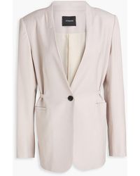 A.Emery - Clifton Wool-twill Blazer - Lyst