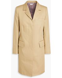 Thom Browne - Chesterfield Cotton-twill Coat - Lyst