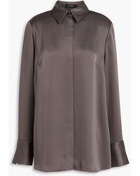A.Emery - Philippa Satin Shirt - Lyst