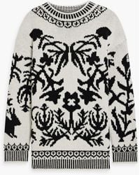 Bogner - Jacquard-knit Wool Sweater - Lyst