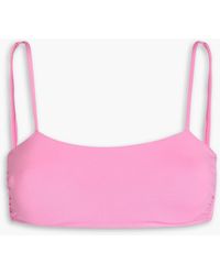 Melissa Odabash - Vegas Ruched Underwired Bikini Top - Lyst
