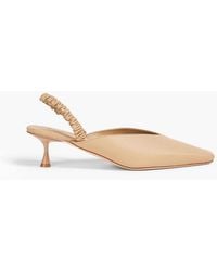 STUDIO AMELIA - Zadie 50 Leather Slingback Pumps - Lyst