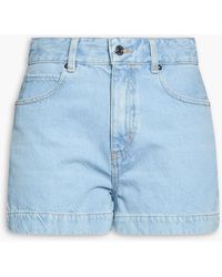 FRAME - The Charm Denim Shorts - Lyst