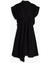 IRO - Minikleid aus crêpe mit cut-outs - Lyst
