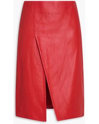 Loulou de Saison - Leather Skirt - Lyst