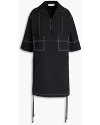 Tory Burch - Cotton-poplin shirt dress - Lyst