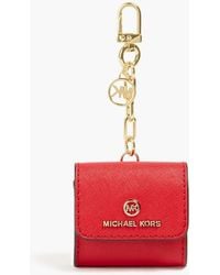 MICHAEL Michael Kors - Textu-leather Airpods Case - Lyst