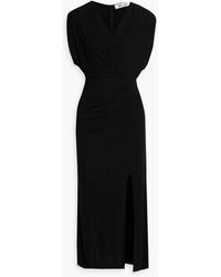 Diane von Furstenberg - Williams Wrap-Effect Jersey Midi Dress - Lyst
