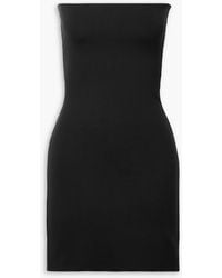 Leset - Rio trägerloses minikleid aus stretch-ponte - Lyst