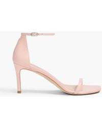 Stuart Weitzman - Amelina 74 Leather Sandals - Lyst