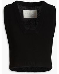 By Malene Birger - Wione cropped weste aus wolle - Lyst