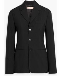 Marni - Embroidered Wool Blazer - Lyst