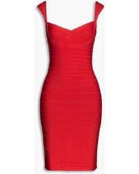 Hervé Léger - Bandage Mini Dress - Lyst