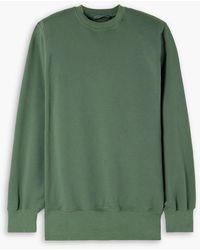 Wardrobe NYC - Track Cotton-jersey Mini Dress - Lyst