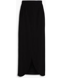 Boutique Moschino - Stretch-cady Maxi Skirt - Lyst