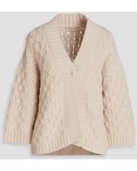 Gentry Portofino - Wool And Cashmere-blend Cardigan - Lyst