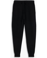 LE17SEPTEMBRE - Wool And Cashmere-blend Sweatpants - Lyst