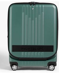 Montblanc - #my4810 Leather-trimmed Polycarbonate Carry-on Suitcase - Lyst