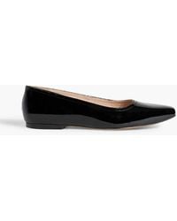 Iris & Ink - Angie Patent-leather Ballet Flats - Lyst
