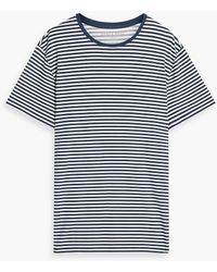 Derek Rose - Alfie Striped Stretch-modal Jersey T-shirt - Lyst