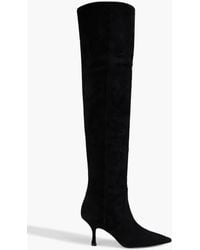 Stuart Weitzman - Naomi 75 Suede Over-The-Knee Boots - Lyst