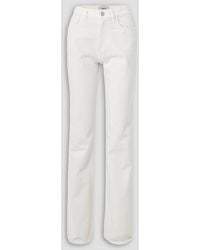 Coperni - Embellished High-Rise Straight-Leg Jeans - Lyst