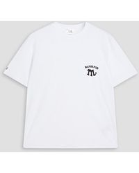 Victoria Beckham - Scorpio Printed Cotton-jersey T-shirt - Lyst