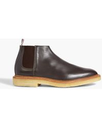 Thom Browne - Leather Chelsea Boots - Lyst