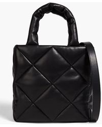 Stand Studio - Rosanne Quilted Faux Leather Tote - Lyst