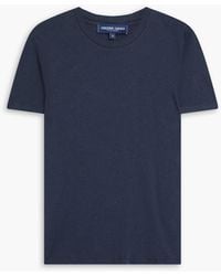 Frescobol Carioca - Lucio Slub Cotton And Linen-blend Jersey T-shirt - Lyst