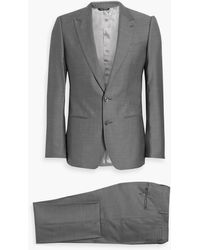 Dolce & Gabbana - Wool And Silk-blend Suit - Lyst